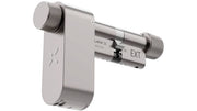 Black X | Smart Lock | 35/35 tot 45/45 | Mat Nikkel - Deurbeslag-expert