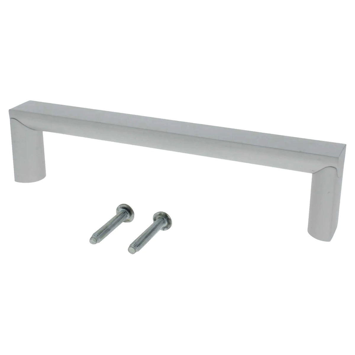 Starx meubelgreep halfrond 128 mm aluminium – vooraanzicht