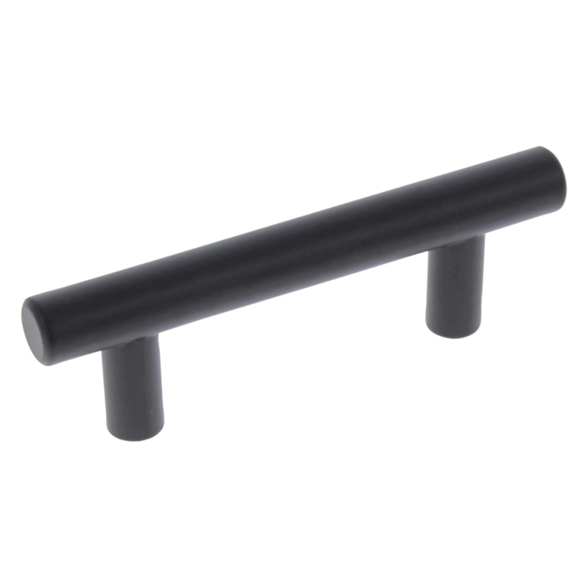 Starx meubelgreep mat zwart 12 x 64 x 100 mm – vooraanzicht
