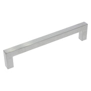 Starx meubelgreep vierkant 12 x 12 x 160 mm RVS (geborsteld) – vooraanzicht