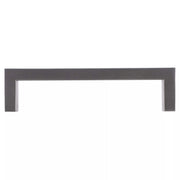 Starx meubelgreep rechthoekig 12x12x128 mm Gunmetal – vooraanzicht
