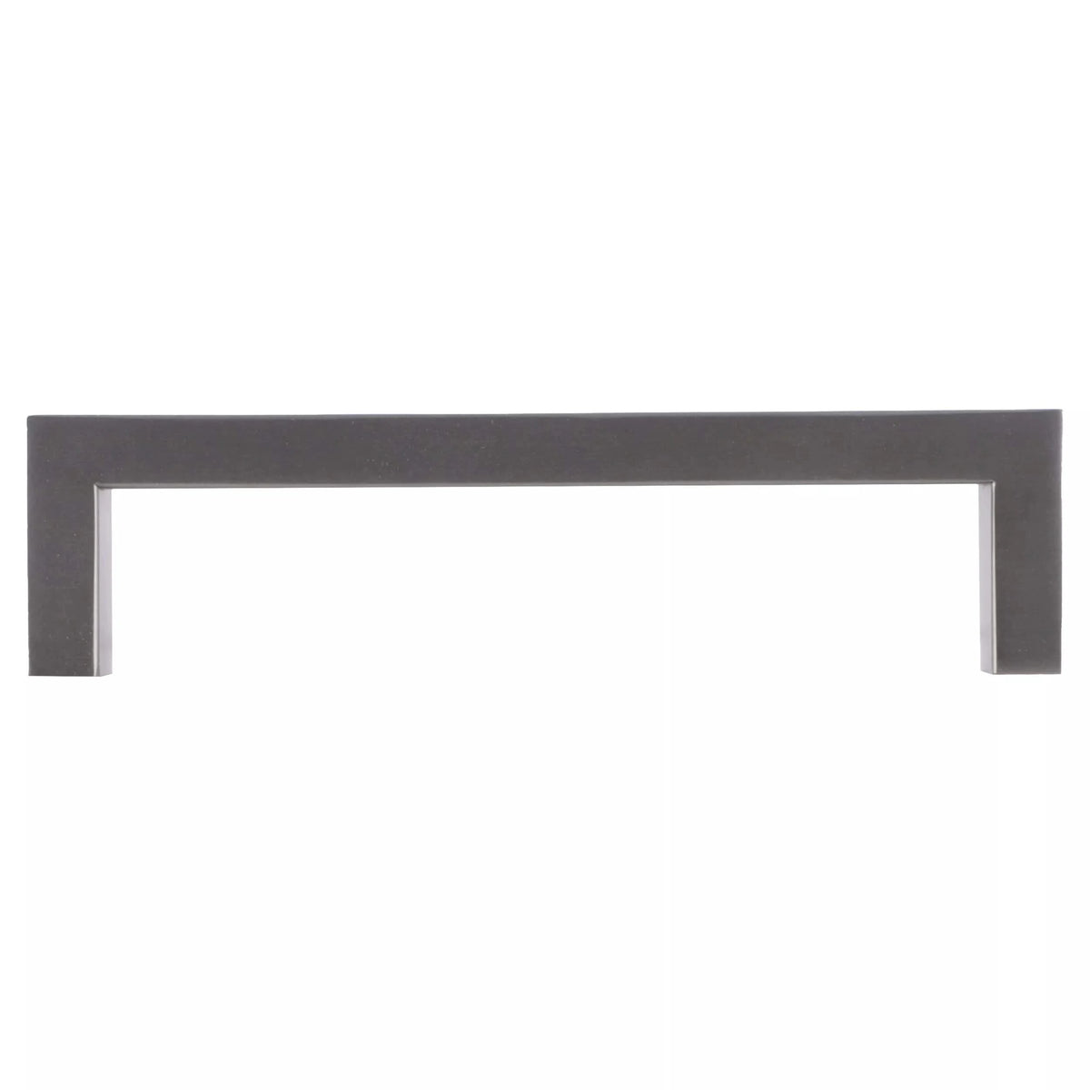 Starx meubelgreep rechthoekig 12x12x128 mm Gunmetal – vooraanzicht