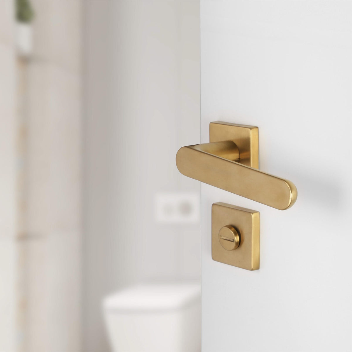 Differnz rozet met toiletsluiting goud detail 3