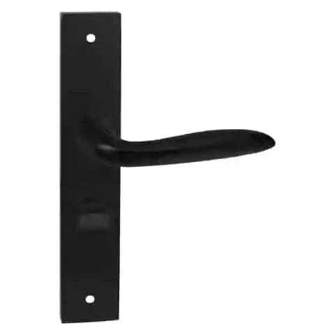 Impresso Lake Mat zwart op rechthoekig schild met schroeven – set compleet