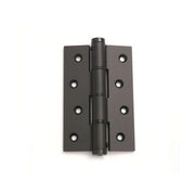 DX Justor deurveerscharnier enkelwerkend 120/30 mm zwart vooraanzicht