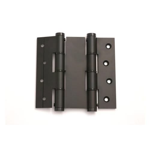 DX Justor deurveerscharnier dubbelwerkend 180/40 mm zwart vooraanzicht