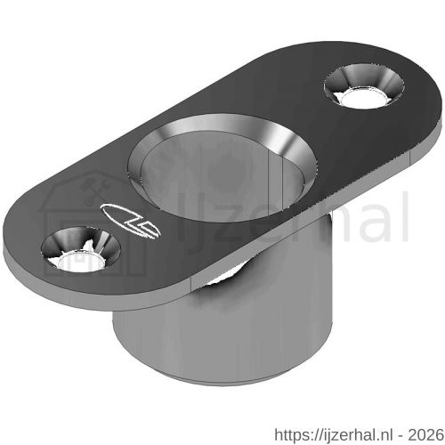 Dulimex sluitpot LT 1415 zamak verzinkt