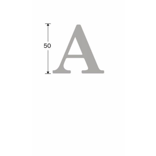 Artitec Mi Satori huisletter Roman A mat zwart – detail