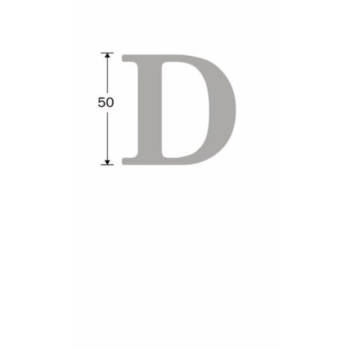 Artitec Mi Satori huisletter Roman D mat zwart – detail