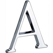 Artitec Mi Satori huisletter A Roman 50mm glans chroom - vooraanzicht