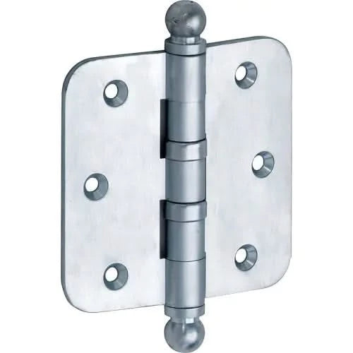 Artitec Mi Satori kogellagerscharnier 76x76 mm mat chroom vooraanzicht