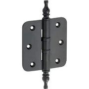 Artitec Mi Satori kogellagerscharnier 76x76 mm mat zwart vooraanzicht