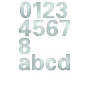 Artitec Mi Satori huisletter A rvs mat 120 mm – vooraanzicht