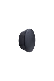 Furnipart Beret houten meubelknop zwart gebeitst (kleur 992) – vooraanzicht