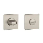 Aprile Prestige WC-garnituur rozet Nikkel mat 52 x 52 mm - vooraanzicht