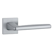 Aprile deurkruk Erba mat chroom (chroom satiné) – vooraanzicht