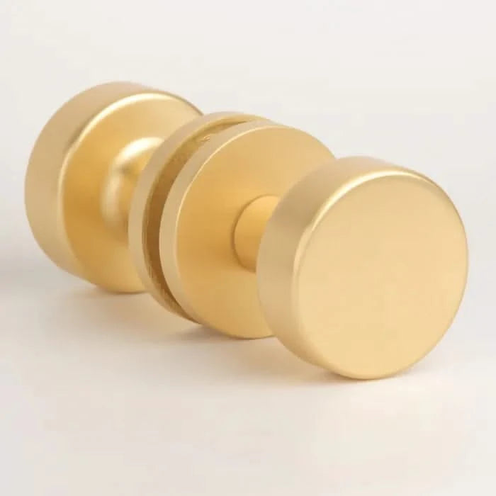 Aprile deurknop Ruta mat goud – set van twee knoppen