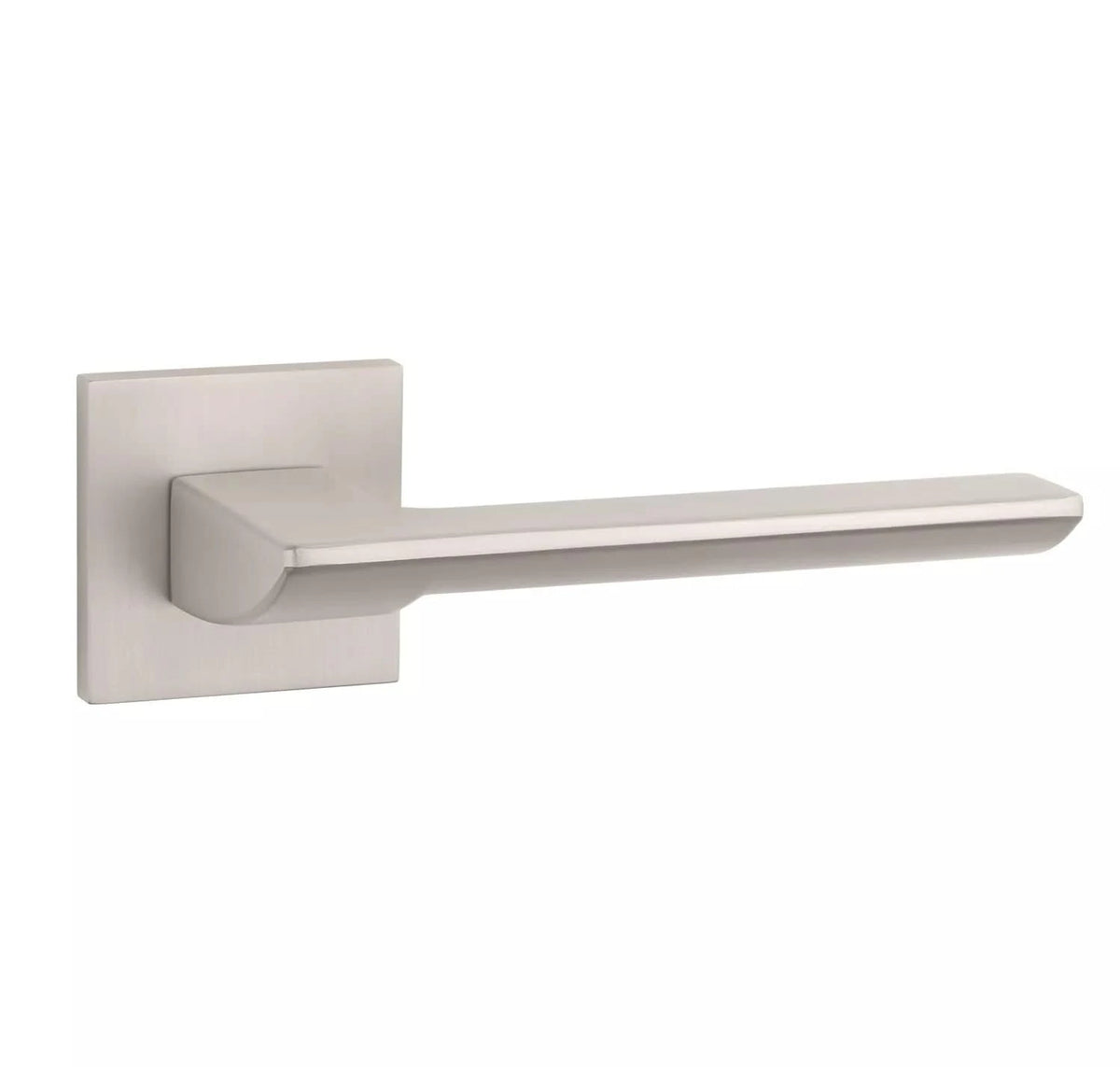 Stile deurklink Bira nikkel - vooraanzicht