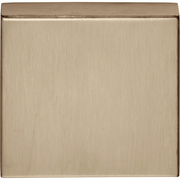 Formani blindrozet BASIC BSQB53 PVD licht brons – vooraanzicht