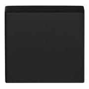 Formani blind plaatje BASIC BSQB53 zwart mat – vooraanzicht