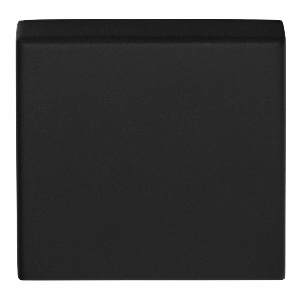 Formani blind plaatje BASIC BSQB53 zwart mat – vooraanzicht
