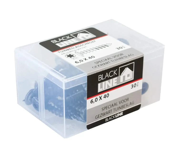 BLACKLINE zwarte schroeven productafbeelding