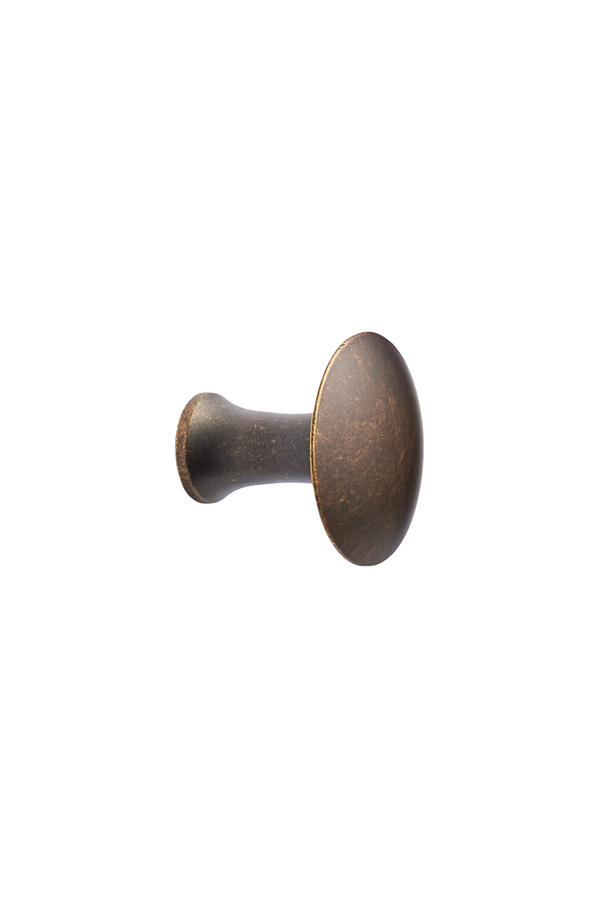 Furnipart meubelknop Kasteel antiek bruin vooraanzicht