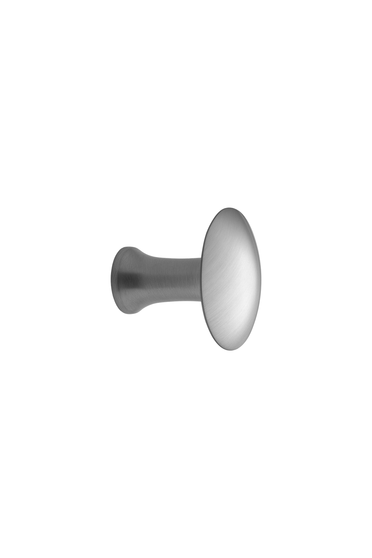 Furnipart meubelknop Kasteel inox-look vooraanzicht