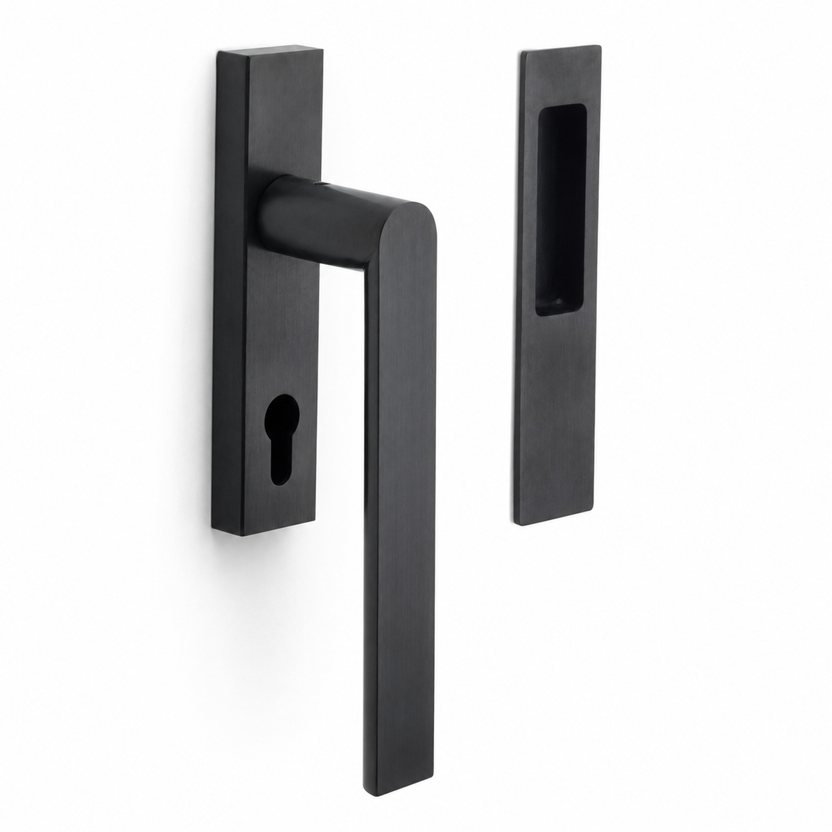 Formani PBA230 ARC hefschuifdeurbeslag Mat zwart - detail