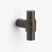 Formani ONE PBKY massieve knop voor knopcilinder in brons, vooraanzicht