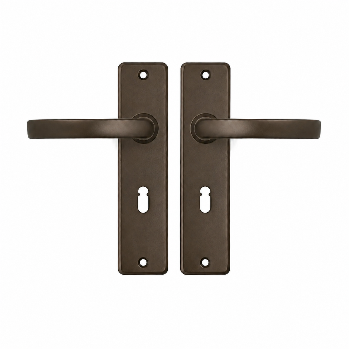 Deurkrukken Edge kruk Blok SL55 Brons