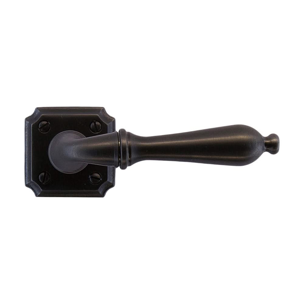 HDD Pro deurkruk Lisa gunmetal – vooraanzicht