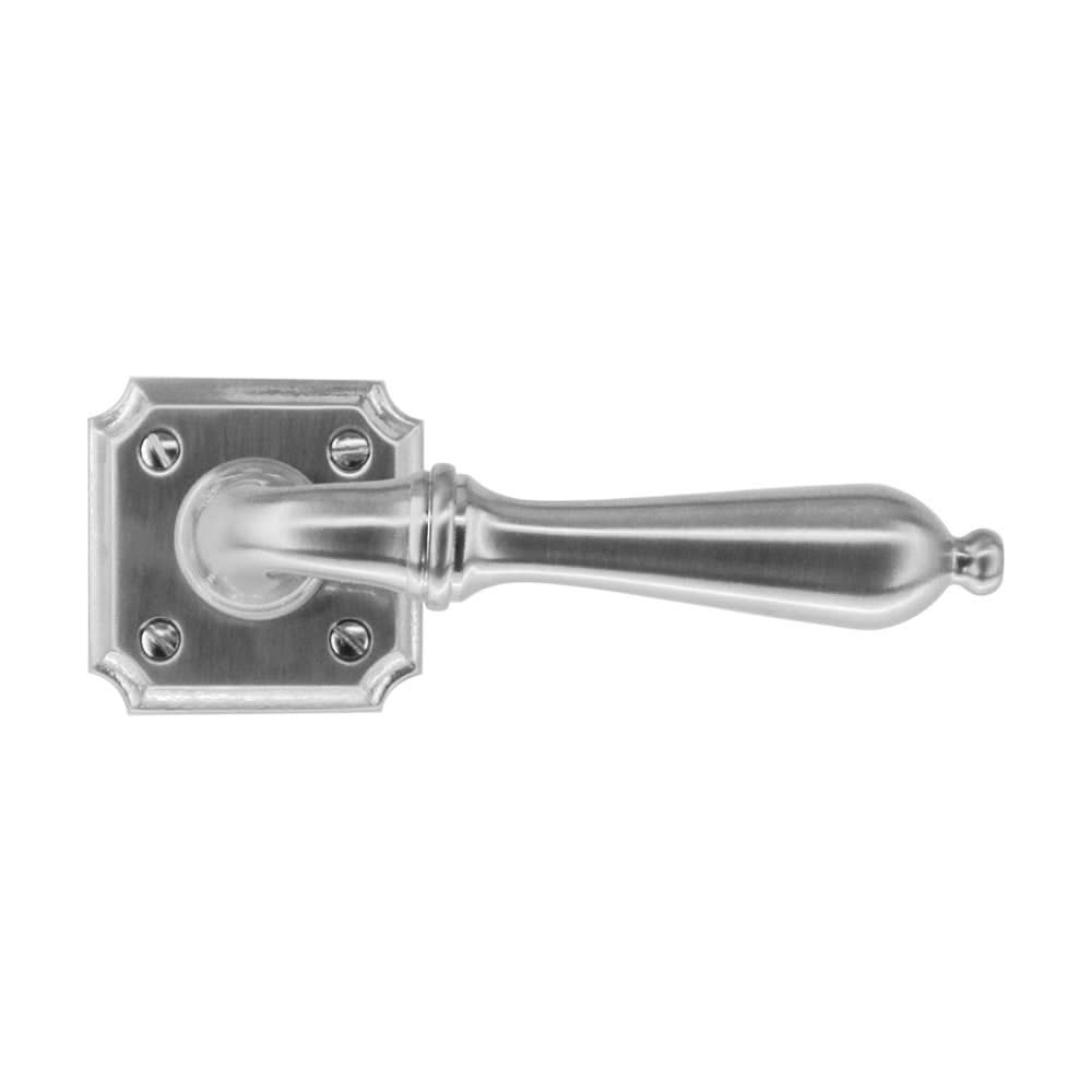 HDD Pro deurkruk Lisa inox-look – vooraanzicht