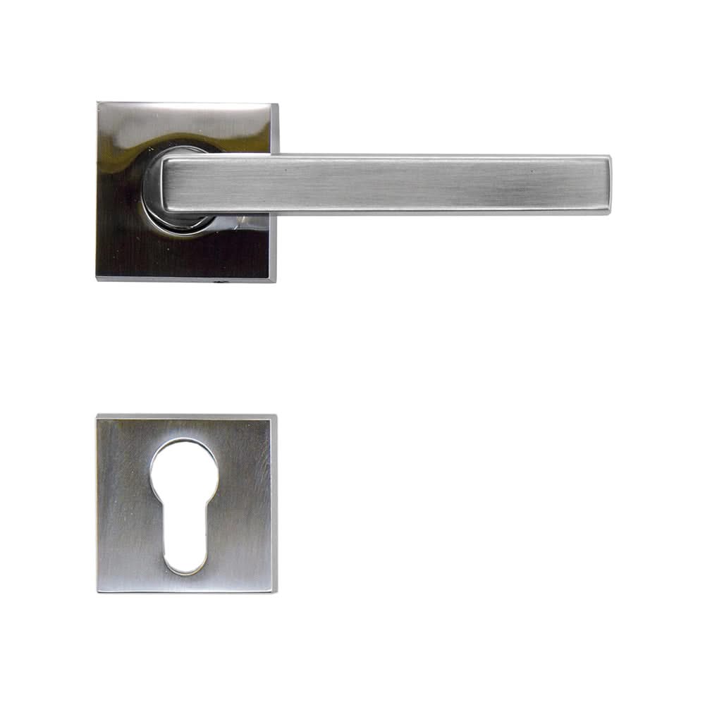HDD Pro deurkruk Luïs inox look set per paar