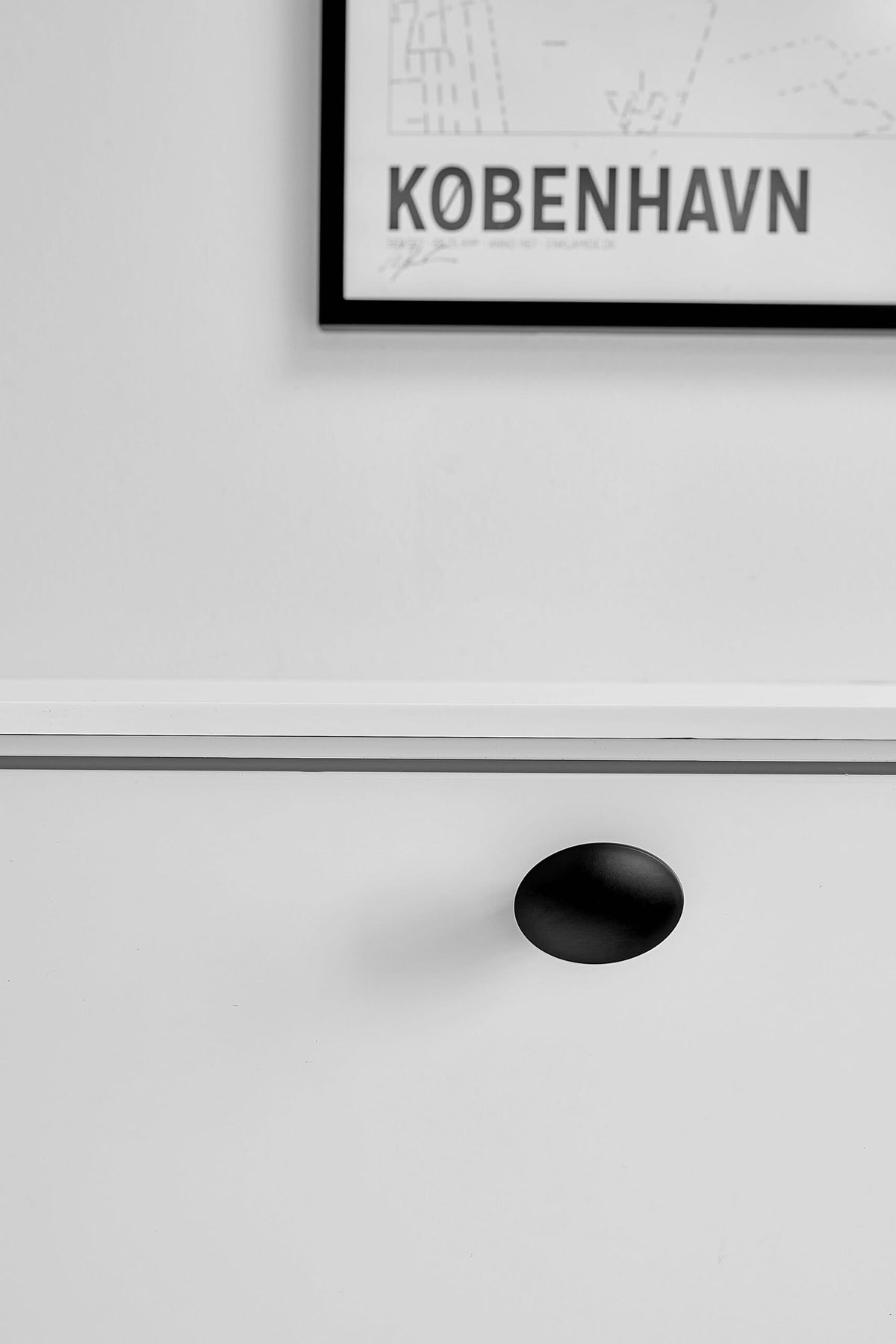 Furnipart Meubelknop Koepel mat zwart detail