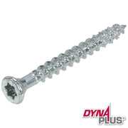 Dynaplus verzinkte beslagschroef 4,5x40 mm platkop TX-20 – vooraanzicht