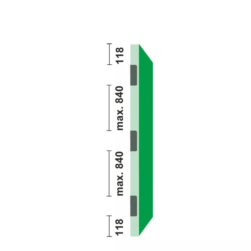 AXA Titan glijlager veiligheidsscharnier 89 x 89 mm zwart mat – productfoto