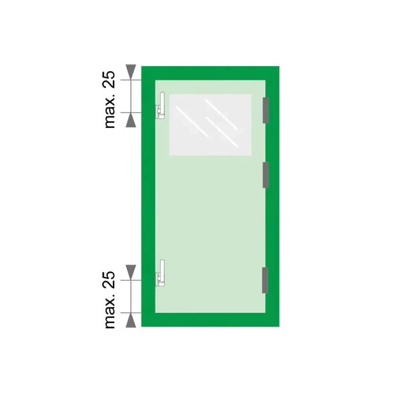 AXA Raamsluiting 3327 links wit detailopname