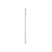 AXA deurgreep Amsterdam schuin 1200 mm aluminium vooraanzicht