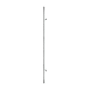 AXA deurgreep Amsterdam schuin 1500 mm aluminium vooraanzicht