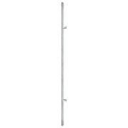 AXA deurgreep Amsterdam schuin 1700 mm aluminium vooraanzicht