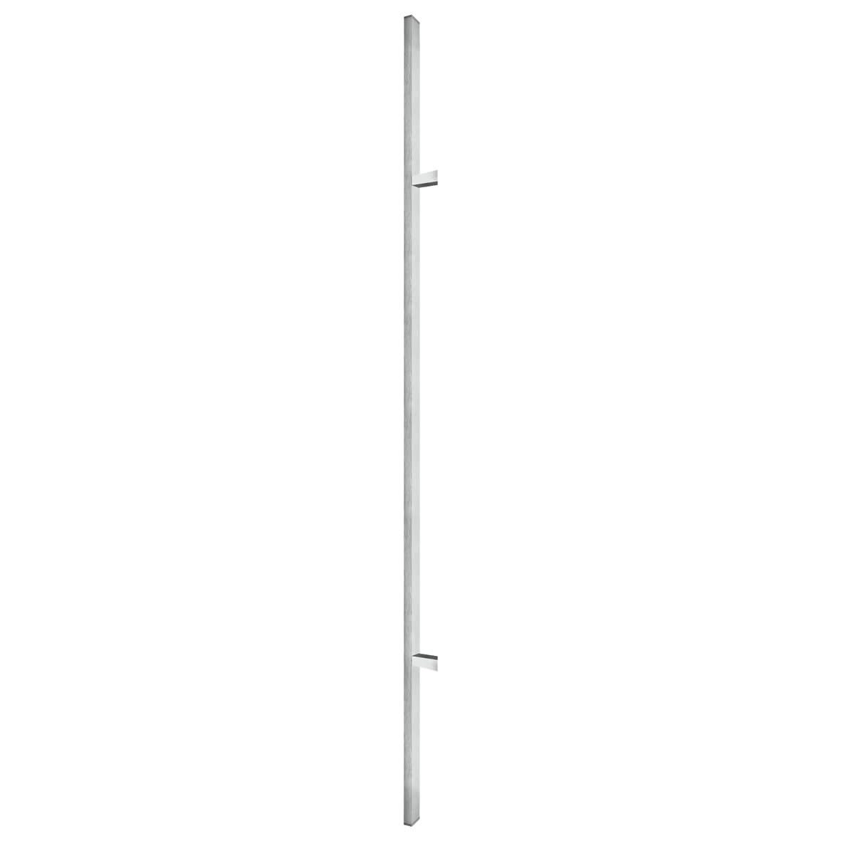 AXA deurgreep Amsterdam schuin 1700 mm aluminium vooraanzicht
