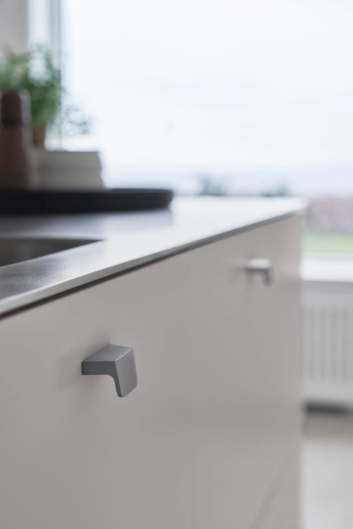 Furnipart Meubelknop Envelopknop inox look detail
