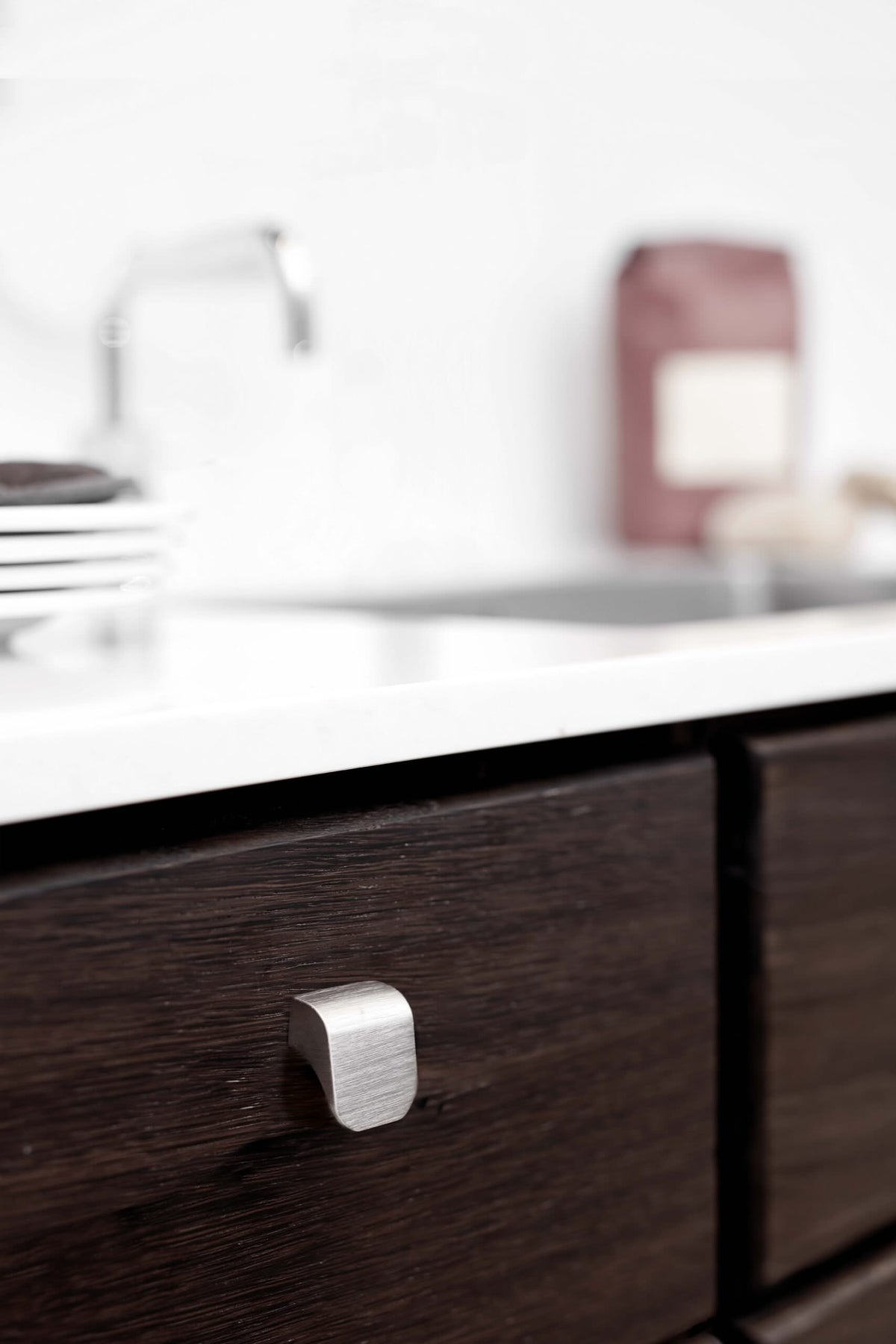 Furnipart meubelknop Valknop inox look - detailfoto
