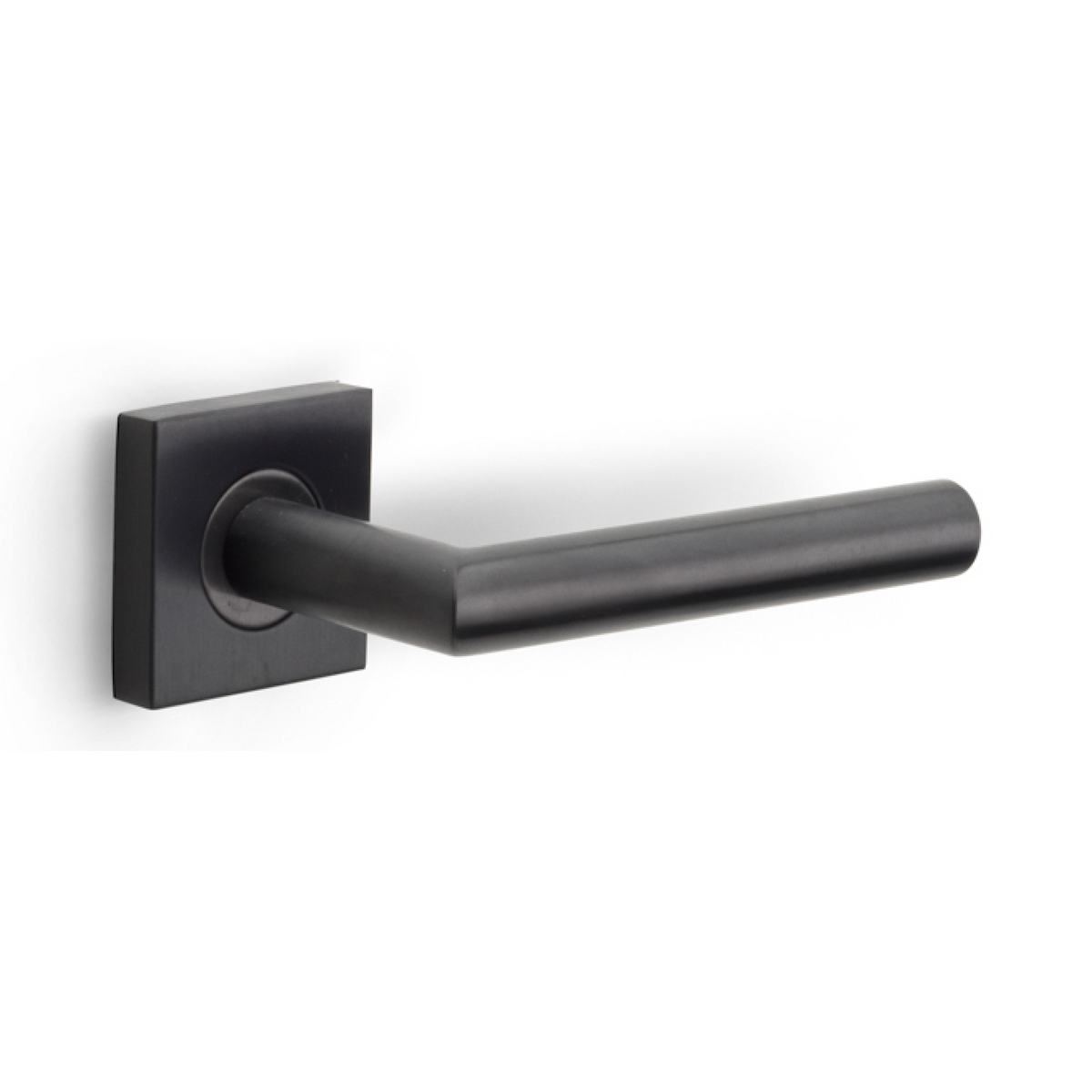 Formani BASIC LB2-19BSQR53 deurkruk in PVD Gunmetal – vooraanzicht