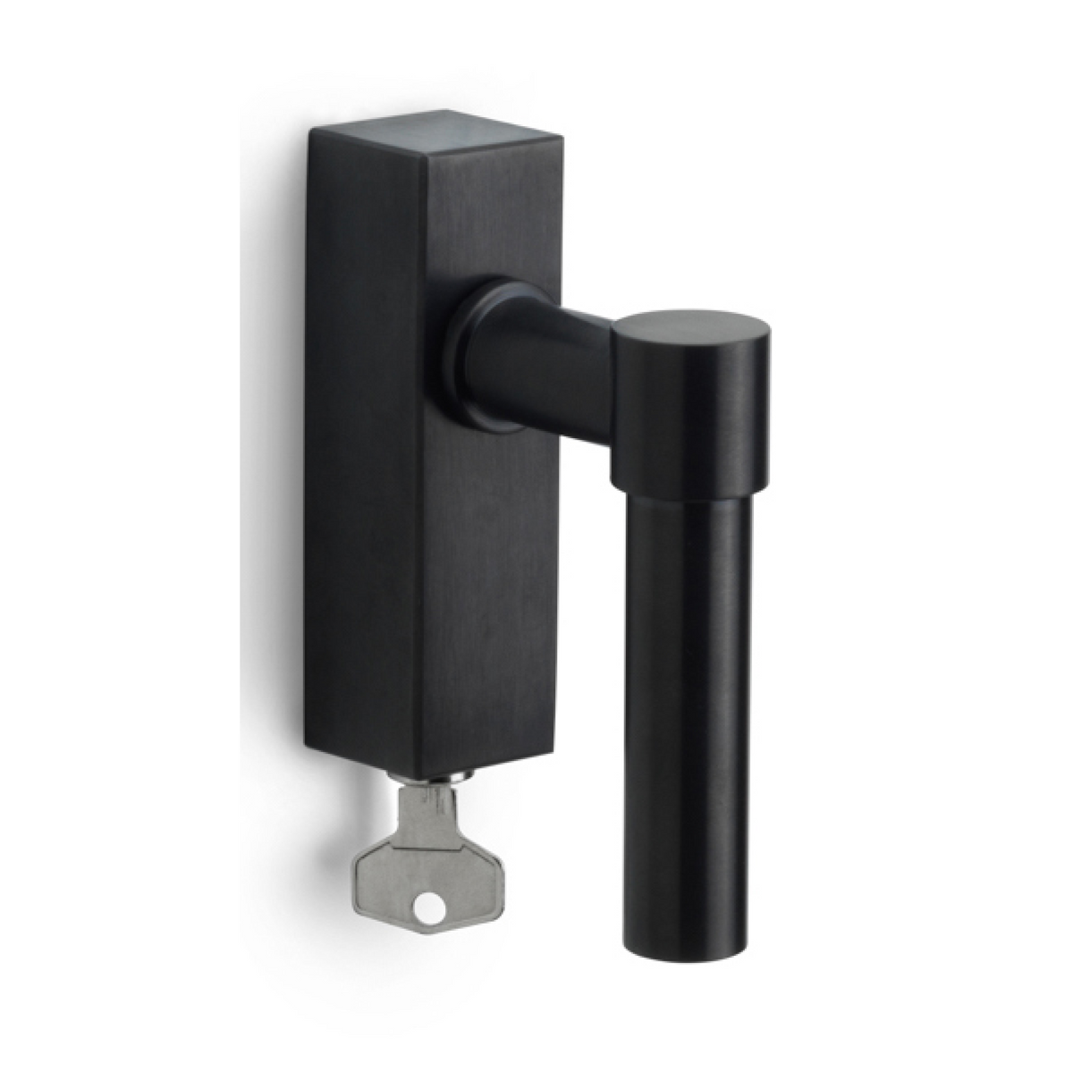 Formani PBL20-DKLOCK draaikiepgarnituur PVD mat zwart – vooraanzicht