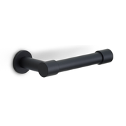 FORMANI ONE PB202 toiletrolhouder mat zwart – vooraanzicht