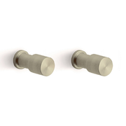 FORMANI ONE PB20 set van 2 haken PVD champagne – vooraanzicht
