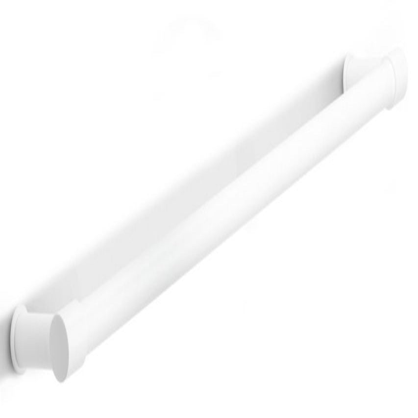 FORMANI ONE PB550 handdoekstang enkel wit – vooraanzicht
