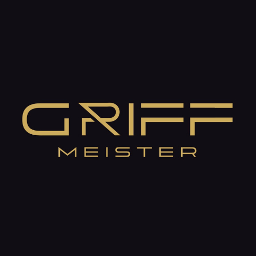 Griff Meister Blind rozet 53mm 6mm Dik Zwart – Griff Meister